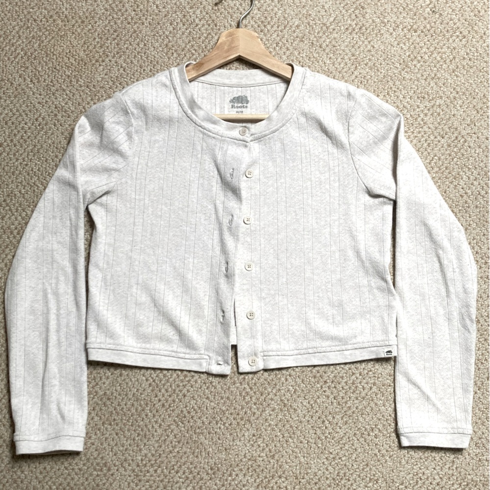 Roots Cropped Cardigan